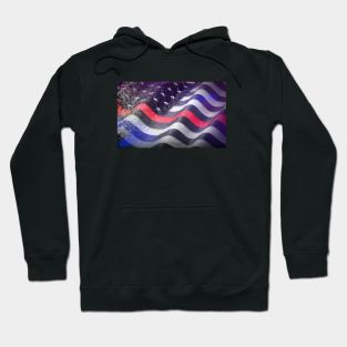 The Thin  Red Line Hoodie